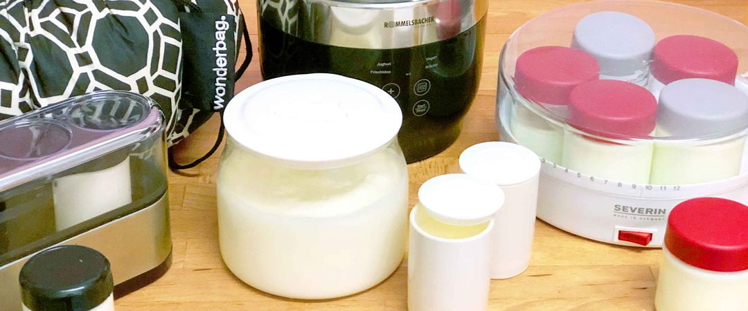 Joghurtbereiter Test mit Strom YOGUT Starterkulturen