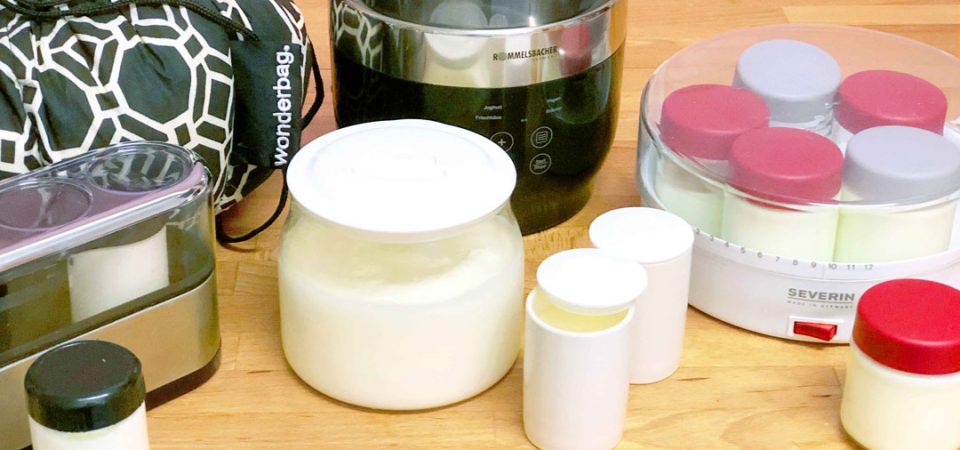 Joghurtbereiter Test mit Strom YOGUT Starterkulturen